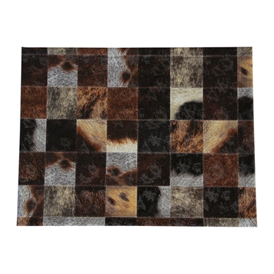 Set de table patchwork, optique pelage, 33x43 cm _1