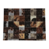 Set de table patchwork, optique pelage, 33x43 cm 