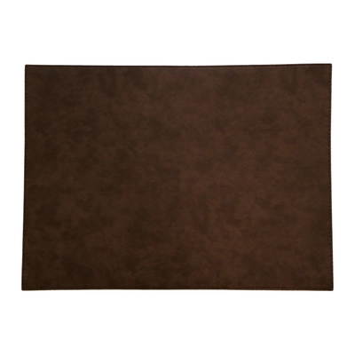 Nubuk Brown Set de table similcuir, 44 x 32.5 cm _1