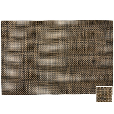 Set de table Chill noir/d'or, 45 x 30 cm _1