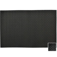 Set de table Chill noir, 45 x 30 cm 