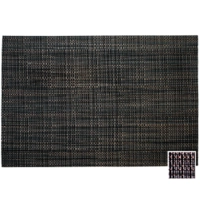 Set de table Chill noir/cuivre, 45 x 30 cm 