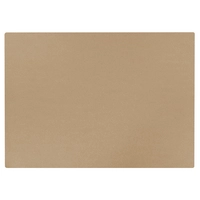 Aredo Tischset sand, recyceltes Leder,  rechteckig 45 x 35 cm, abwaschbar