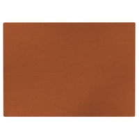 Aredo Tischset braun, recyceltes Leder,  rechteckig 45 x 35 cm, abwaschbar