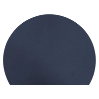 Aredo Tischset blau, recyceltes Leder,  sunset 41 x 31 cm, abwaschbar
