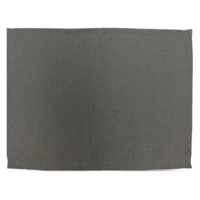 Smart Tischset Textil, Grau, 43 x 33 cm Polyester, Woll/Sparrenoptik, waschbar 30°