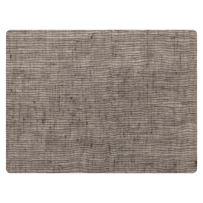 Modern Twist Tischset, braun, 40.6 x 30.5 cm, Leinenoptik, Silikon_1