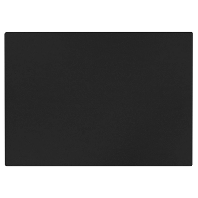 Aredo Tischset schwarz, recyceltes Leder,  rechteckig 45 x 35 cm, abwaschbar_1