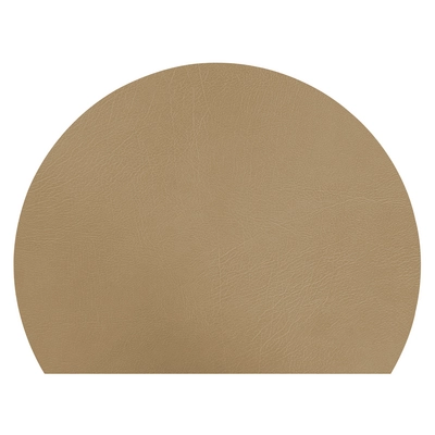 Aredo Tischset sand, recyceltes Leder,  sunset 41 x 31 cm, abwaschbar_1