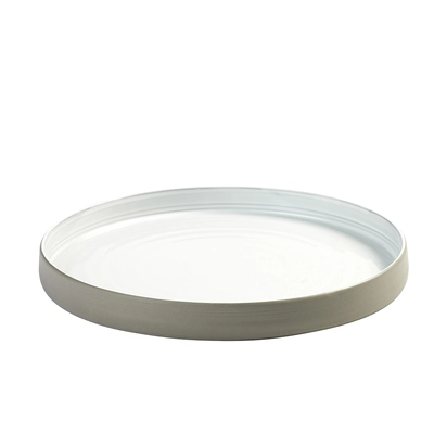 Dusk, Assiette plate, H: 2.8 cm, Ø 20 cm  Martine Keirsebilck_1