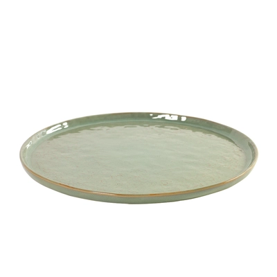 Pure céramique, assiette plate, aquavert, 27 cm Ø Pascale Naessens_1