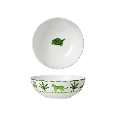 Sultan's Garden grün Bowl, Ø 14.5 cm,  William Edwars - Bone China _1