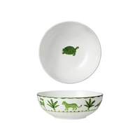 Sultan's Garden grün Bowl, Ø 14.5 cm,  William Edwars - Bone China 