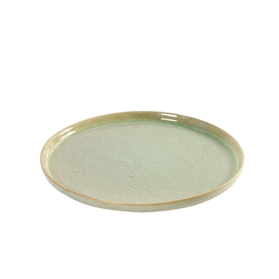 Pure céramique, assiette plate, aquavert, 21.5 cmØ Pascale Naessens_1