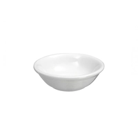 Bol porcelaine blanc, 6.8 cm Ø, H: 2.4 cm, les épices, l'huile, le soja, sachets de sucre