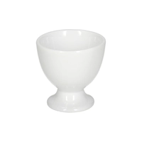 Coquetier porcelaine blanc, Ø 6 cm 