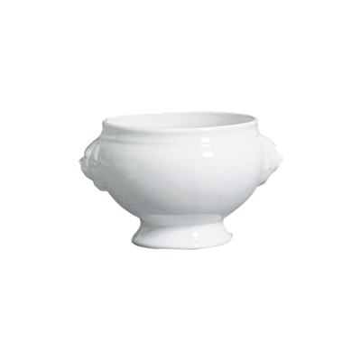 Löwenkopf Suppenterrine weiss, Ø 12 cm, 40 cl _1
