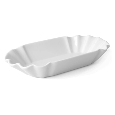 Plats Pommes en porcelaine, 35.5x22.8cm _1