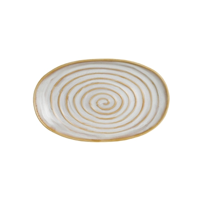 Azores Costa, assiette plate, ovale, blanc, 28 x 17 cm_1