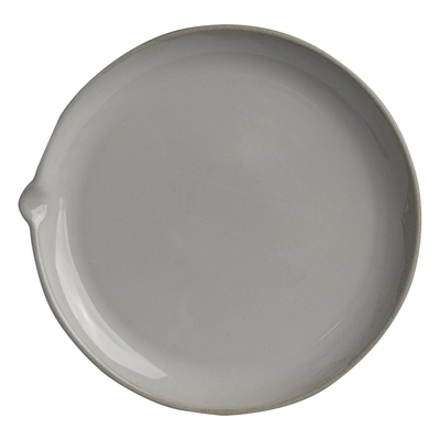 Gembrook White Assiette coupe plate, Ø 26 cm,   avec bec verseur_1