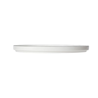 Asteria Assiette plate, bord noir , Ø 25.5 cm, empilable