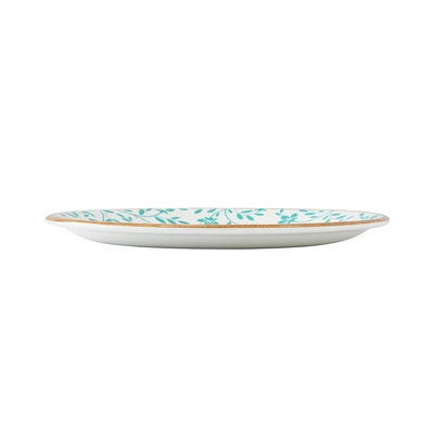 Flora Aqua Assiette coupe plate, Ø 25.25 cm _2