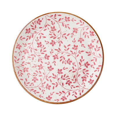 Flora Pink Assiette coupe plate, Ø 28 cm _1