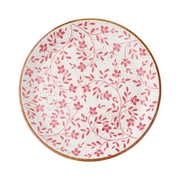 Flora Pink Assiette coupe plate, Ø 28 cm 