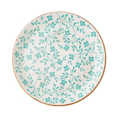 Flora Aqua Assiette coupe plate, Ø 28 cm _1