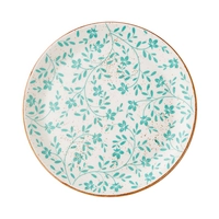 Flora Aqua Assiette coupe plate, Ø 28 cm 