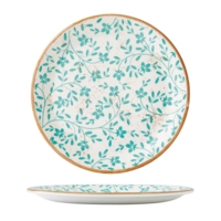 Flora Aqua Assiette coupe plate, Ø 28 cm 