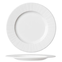 Alina Gourmet Teller flach mit Fahne, Ø 28.5 cm  