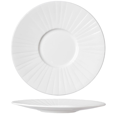 Alina Gourmet Teller flach breite Fahne, Ø 28.5 cm  _1