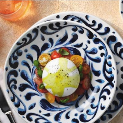 Messina Blue Assiette coupe creuse, Ø 21.6 cm _2