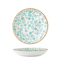 Flora Aqua Teller Coupe tief, Ø 21.6 cm 