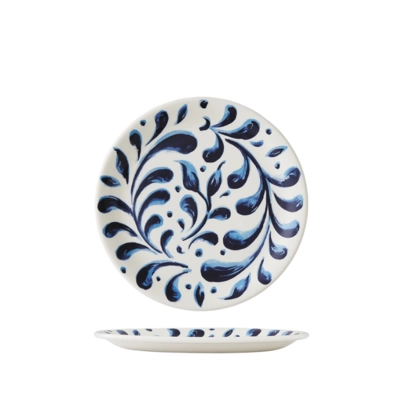 Messina Blue Teller Coupe flach, Ø 20.25 cm _1