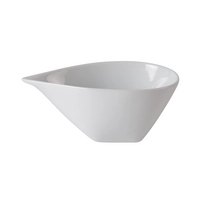 Move Saucière, porcelaine blanc, 14 x 8.5 cm, 25cl 