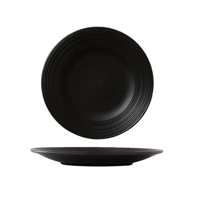Concorde Teller Coupe flach, Ø 20.25 cm, schwarz matt_1