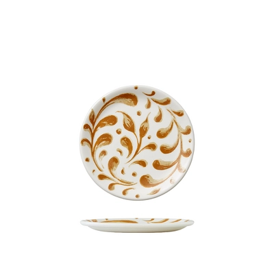 Messina Amber Teller Coupe flach, Ø 15.25 cm _1