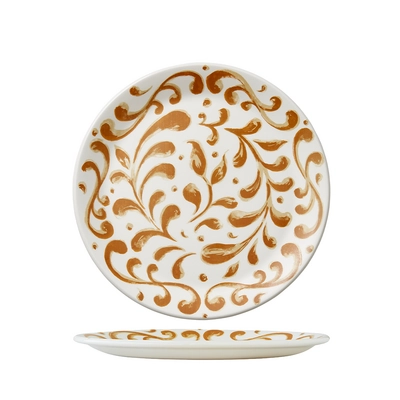 Messina Amber Teller Coupe flach, Ø 25.25 cm _1