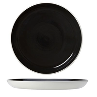 Nyx Black Teller mit hohem Rand, Ø 25.5 cm 