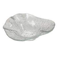 Venus Assiette creuse, en verre, , 25 x 21 cm H: 8 cm, 65 cl