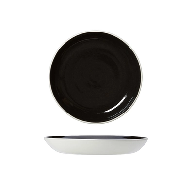 Nyx Black Assiette à bord haut, Ø 15.25 cm _1
