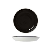 Nyx Black Assiette à bord haut, Ø 15.25 cm 