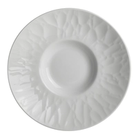 Atelier Teller tief, H: 5 cm, Ø 24 cm, mit Fahne 