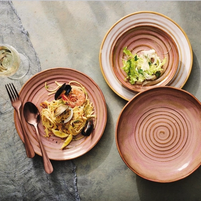 Azores Ocasa, assiette plate, rose, Ø 25.5 cm _2