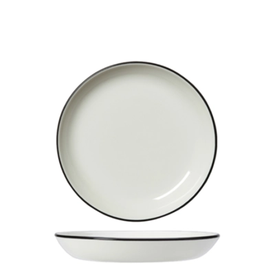 Asteria Teller Coupe, Rand schwarz, Ø 20.25 cm _1