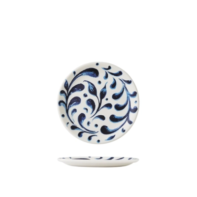 Messina Blue Teller Coupe flach, Ø 15.25 cm _1