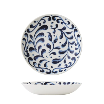 Messina Blue Teller Coupe tief, Ø 21.6 cm _1
