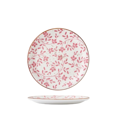Flora Pink Teller Coupe flach, Ø 20.25 cm _1